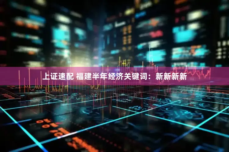 上证速配 福建半年经济关键词：新新新新