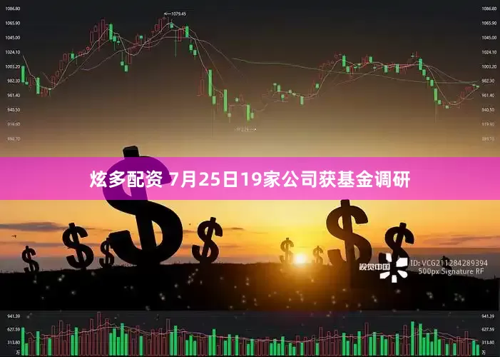 炫多配资 7月25日19家公司获基金调研